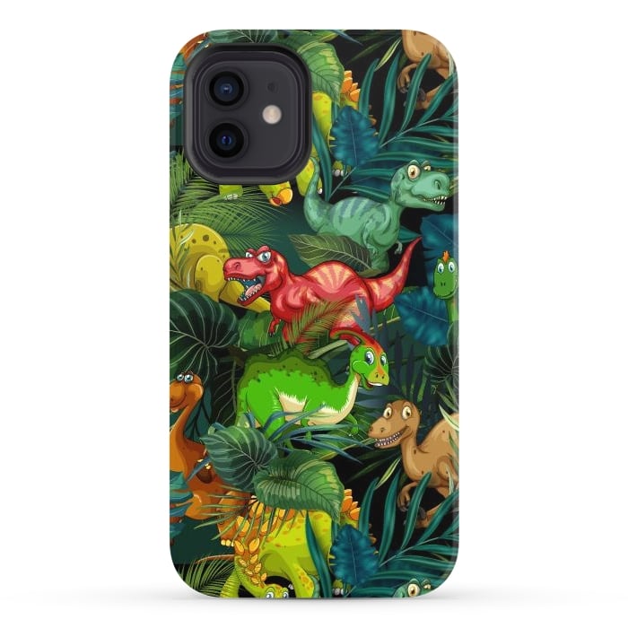 iPhone 12 StrongFit Dinosaur Park by Bledi