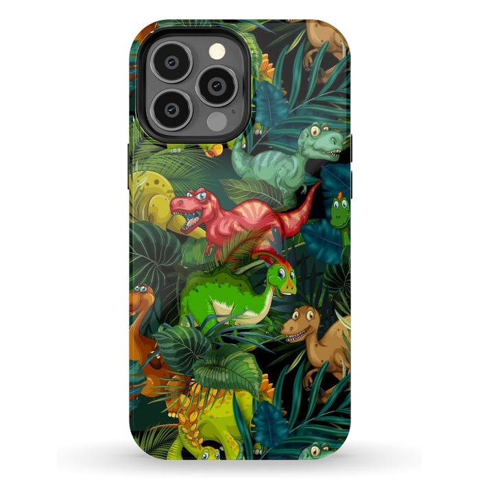 iPhone 13 Pro Max StrongFit Dinosaur Park by Bledi