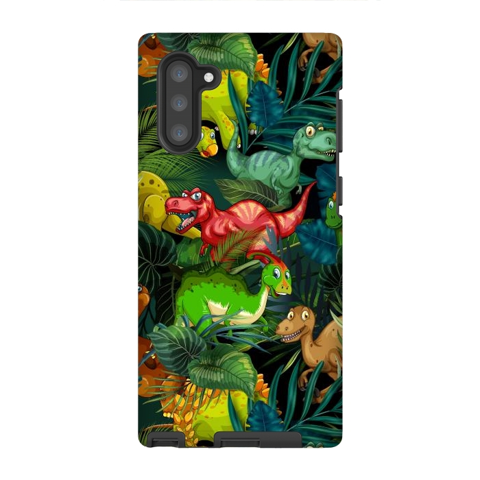 Galaxy Note 10 StrongFit Dinosaur Park by Bledi