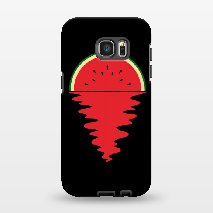 Galaxy S7 EDGE StrongFit Sunset Watermelon by Afif Quilimo