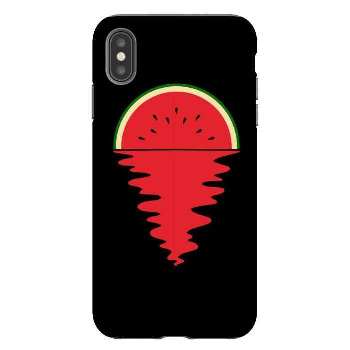 iPhone Xs Max StrongFit Sunset Watermelon by Afif Quilimo