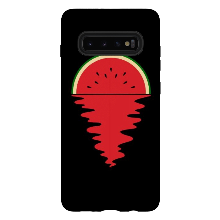 Galaxy S10 plus StrongFit Sunset Watermelon by Afif Quilimo