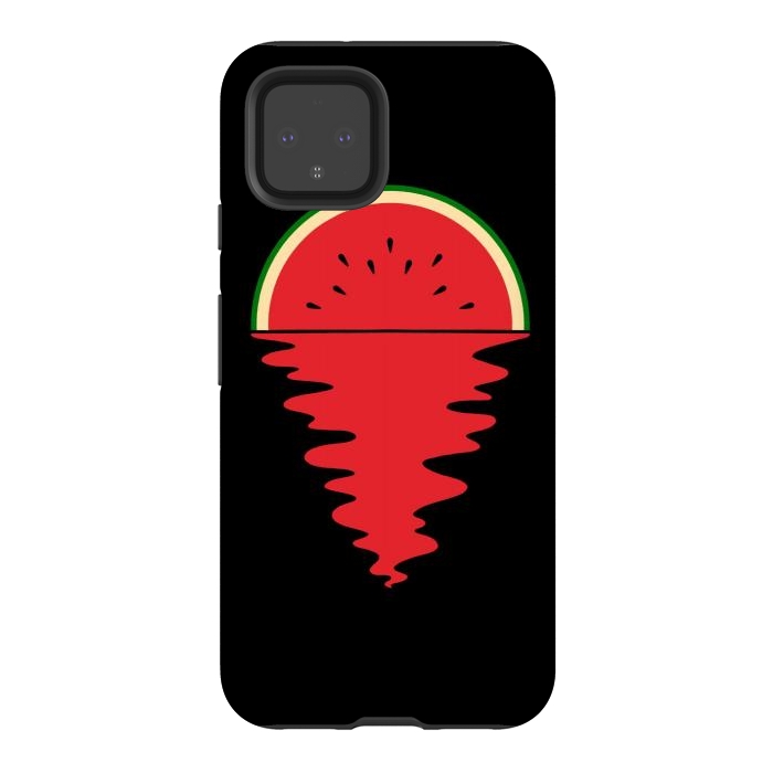 Pixel 4 StrongFit Sunset Watermelon by Afif Quilimo