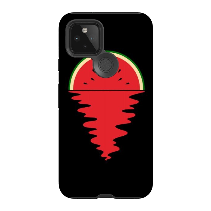 Pixel 5 StrongFit Sunset Watermelon by Afif Quilimo