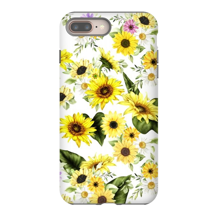 iPhone 7 plus StrongFit Sunflower by Bledi