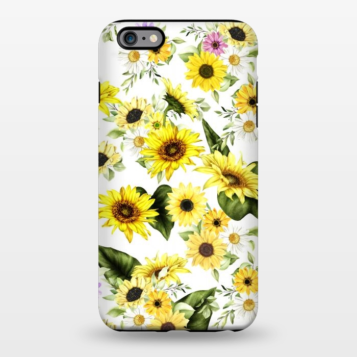 iPhone 6/6s plus StrongFit Sunflower by Bledi