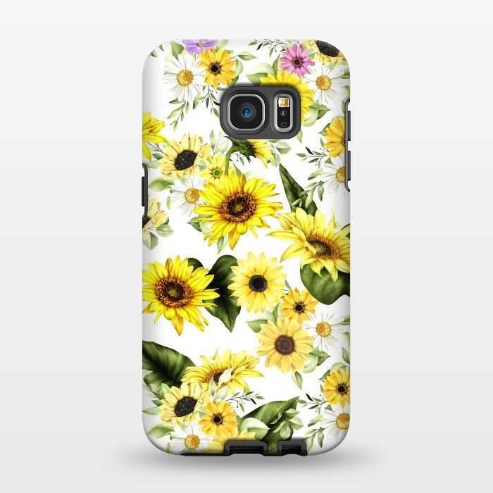 Galaxy S7 EDGE StrongFit Sunflower by Bledi