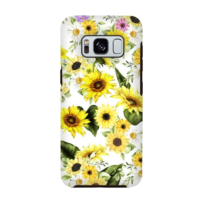Galaxy S8 StrongFit Sunflower by Bledi
