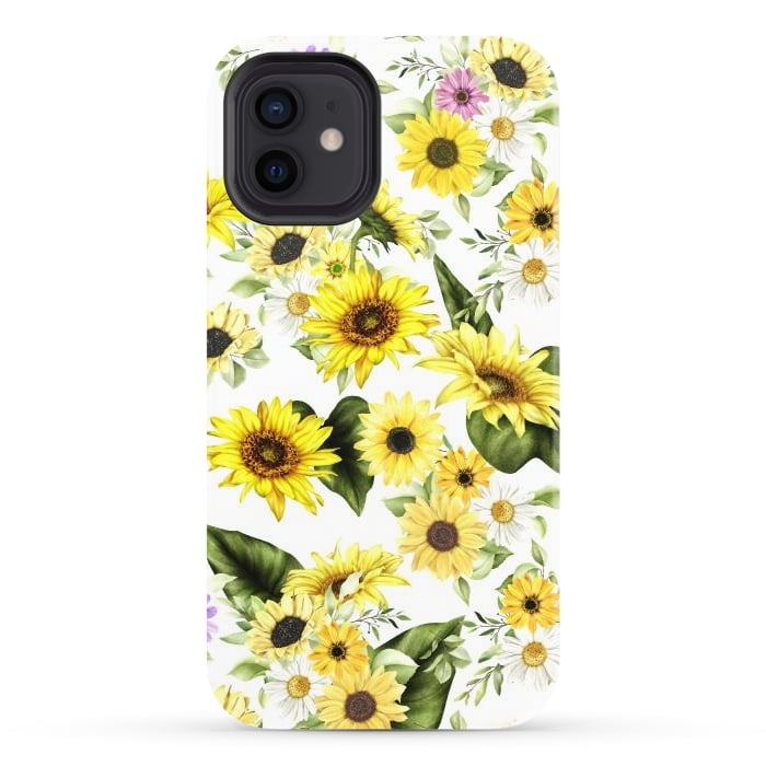 iPhone 12 StrongFit Sunflower by Bledi