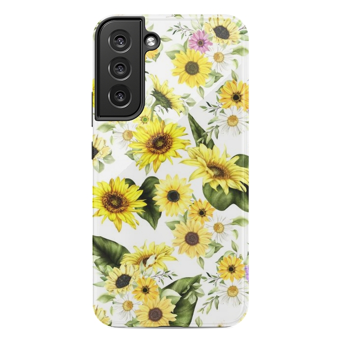 Galaxy S22 plus StrongFit Sunflower by Bledi