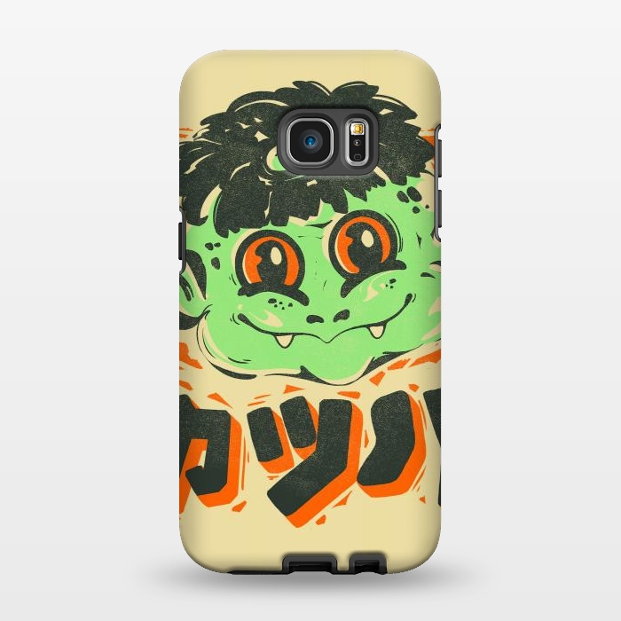 Galaxy S7 EDGE StrongFit Kappa Stamp by Ilustrata