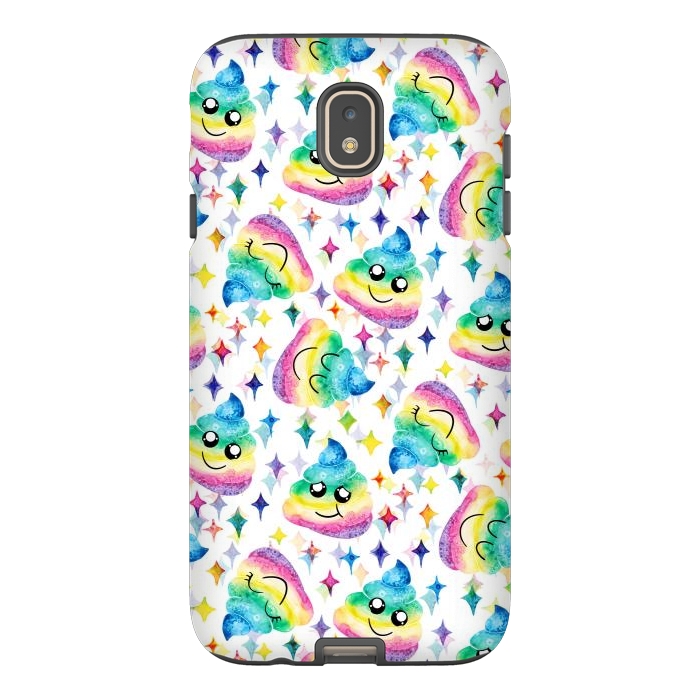 Galaxy J7 StrongFit Rainbow Poop by gingerlique