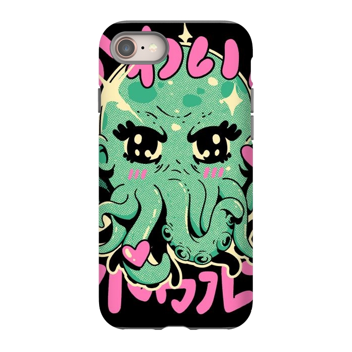 iPhone 8 StrongFit Cutethulhu Loves by Ilustrata