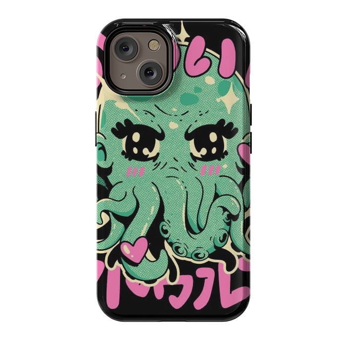 iPhone 14 StrongFit Cutethulhu Loves by Ilustrata