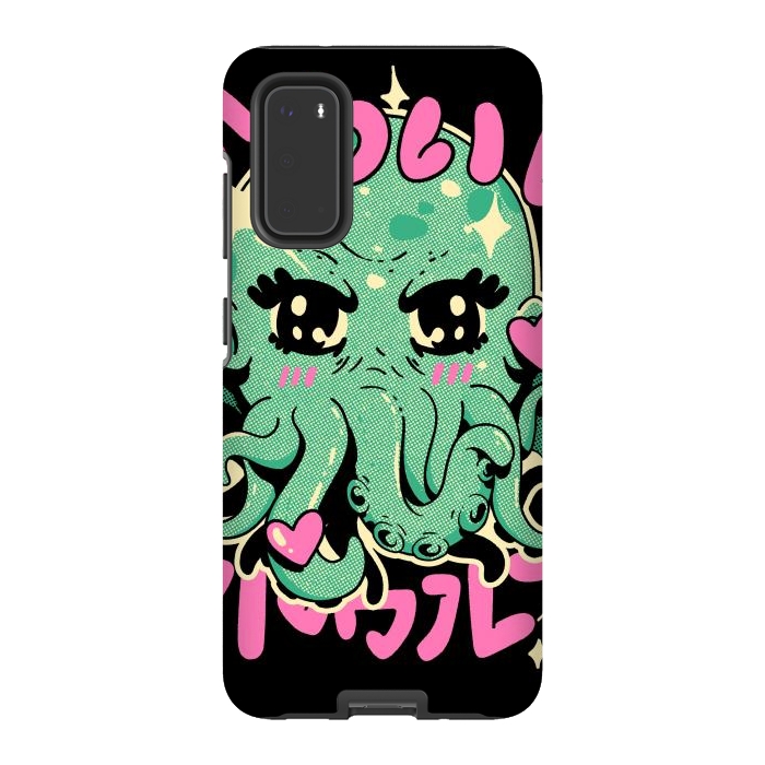 Galaxy S20 StrongFit Cutethulhu Loves by Ilustrata