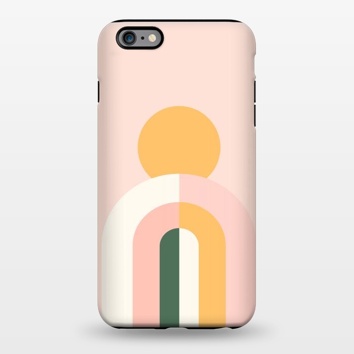 iPhone 6/6s plus StrongFit Bold Rainbow Sun by ArtPrInk