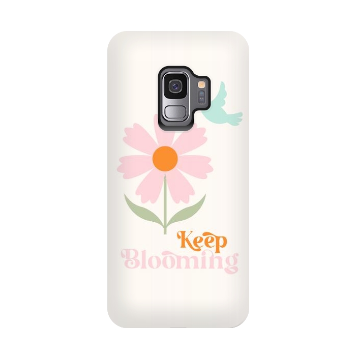 Galaxy S9 StrongFit Keep Blooming by ArtPrInk