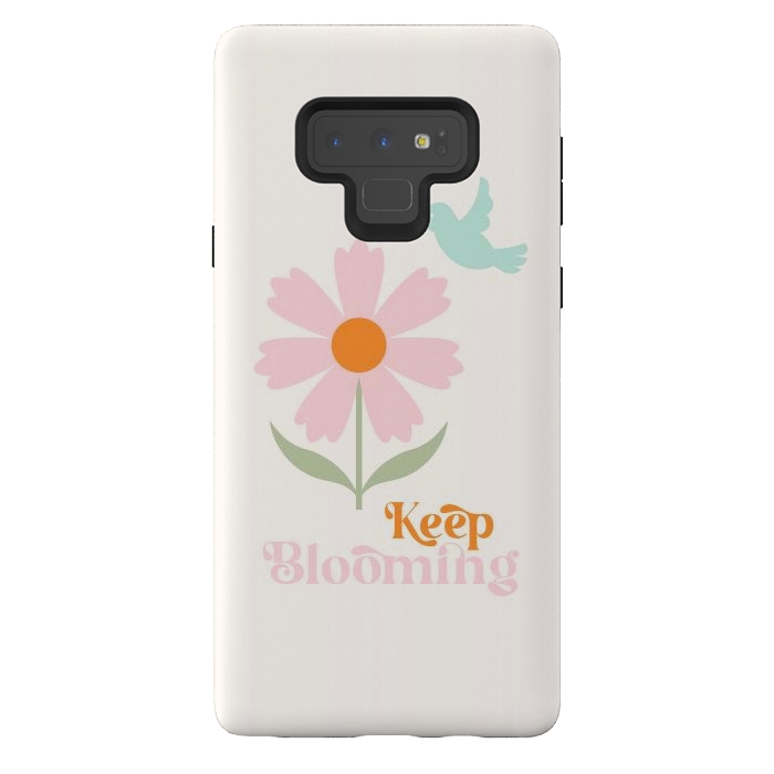 Galaxy Note 9 StrongFit Keep Blooming by ArtPrInk
