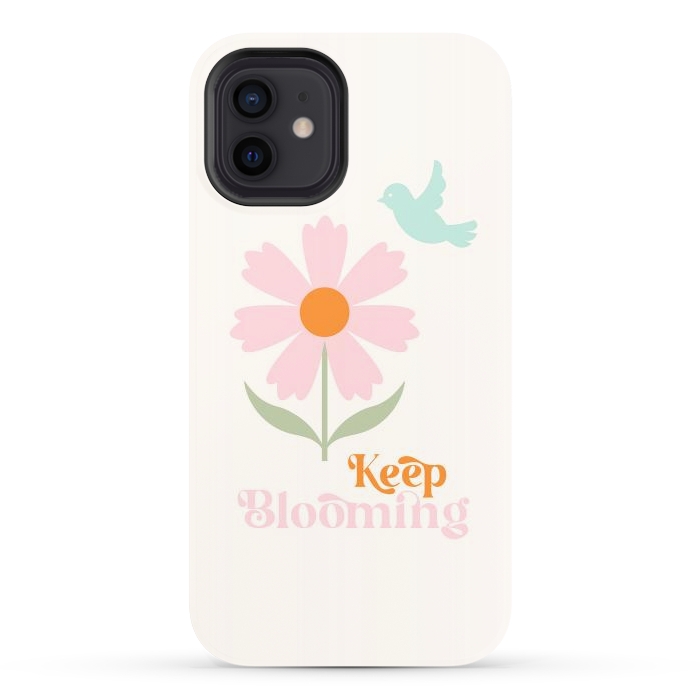 iPhone 12 StrongFit Keep Blooming by ArtPrInk
