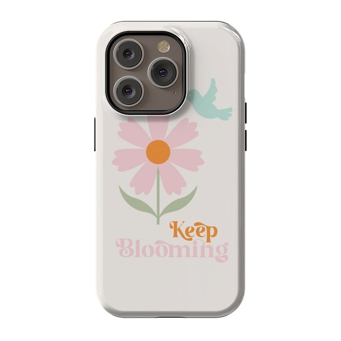 iPhone 14 Pro StrongFit Keep Blooming by ArtPrInk