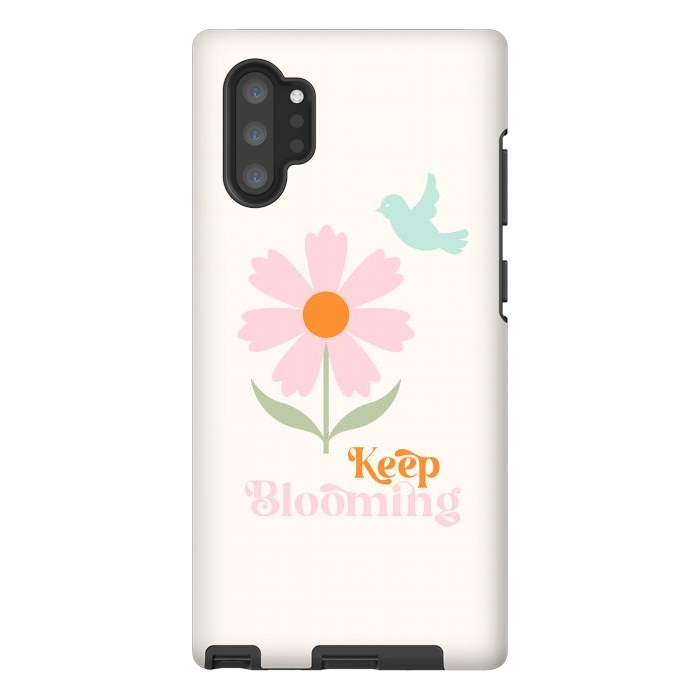 Galaxy Note 10 plus StrongFit Keep Blooming by ArtPrInk