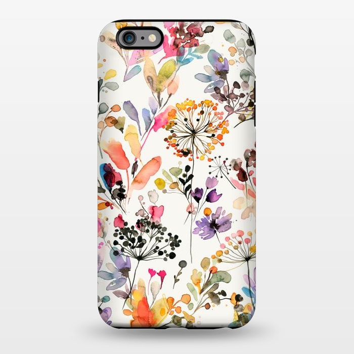 iPhone 6/6s plus StrongFit Wild Grasses by Ninola Design