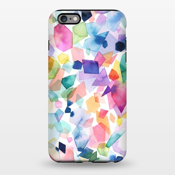 iPhone 6/6s plus StrongFit Colorful Crystals and Gems by Ninola Design