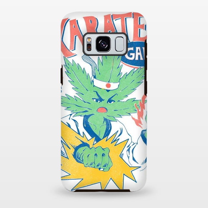 Galaxy S8 plus StrongFit Karate Ganja by Ilustrata