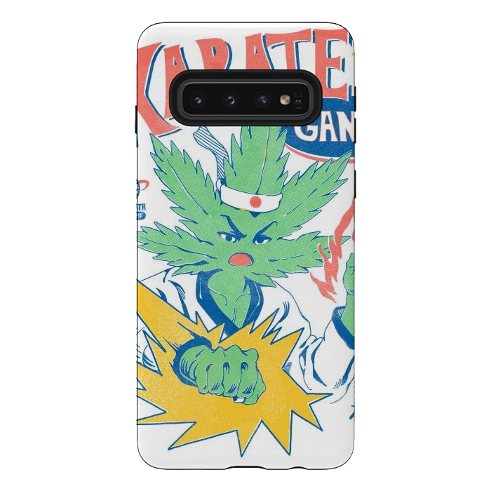 Galaxy S10 StrongFit Karate Ganja by Ilustrata