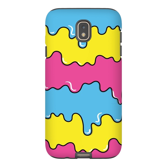 Galaxy J7 StrongFit Melted colors by Coffee Man