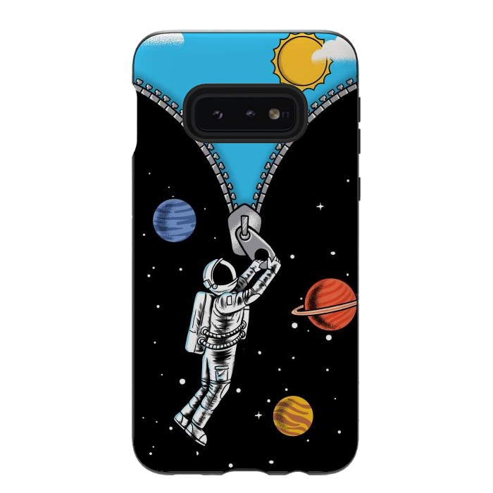 Galaxy S10e StrongFit Space and sky by Coffee Man