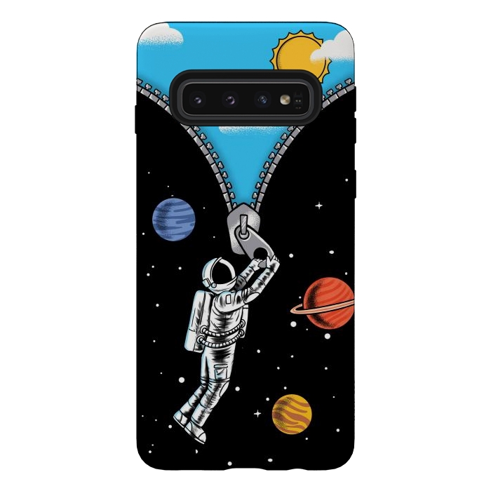 Galaxy S10 StrongFit Space and sky by Coffee Man