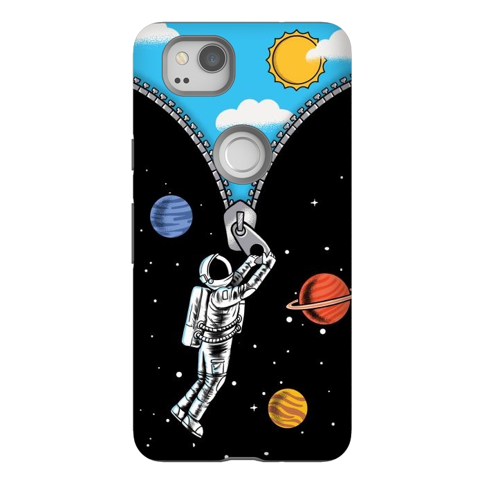 Pixel 2 StrongFit Space and sky by Coffee Man
