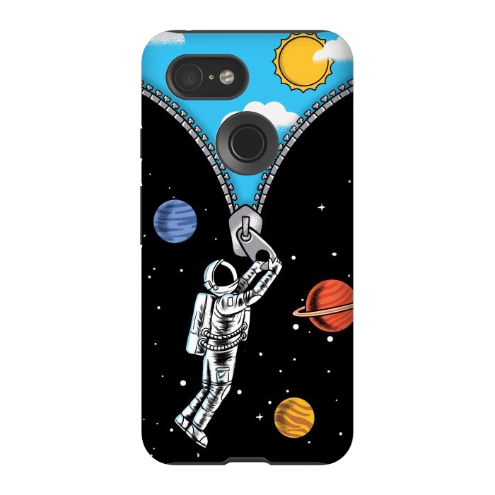 Pixel 3 StrongFit Space and sky by Coffee Man