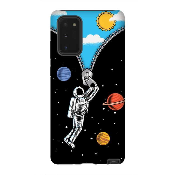 Galaxy Note 20 StrongFit Space and sky by Coffee Man