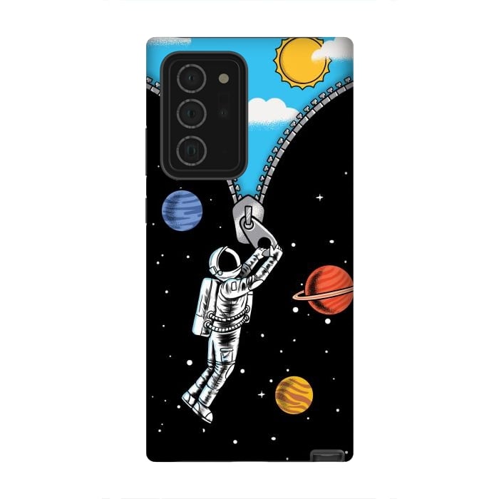 Galaxy Note 20 Ultra StrongFit Space and sky by Coffee Man