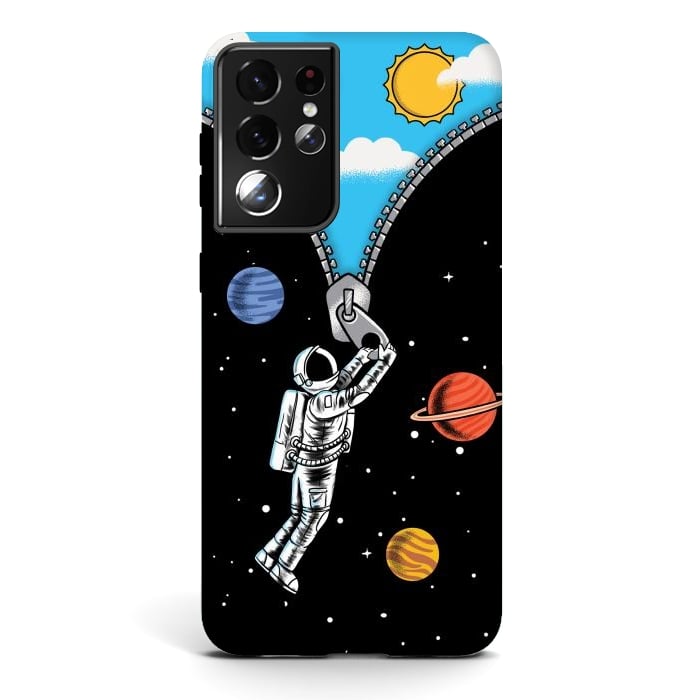 Galaxy S21 ultra StrongFit Space and sky by Coffee Man