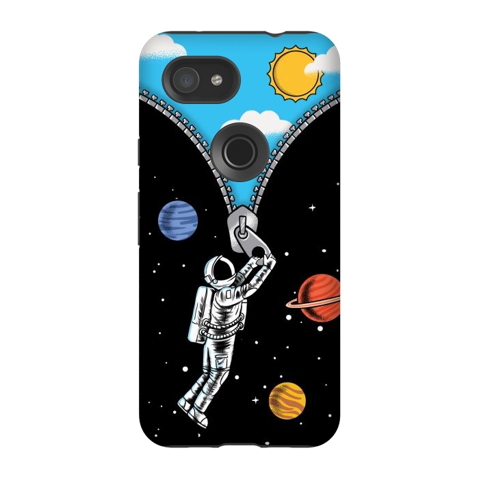 Pixel 3A StrongFit Space and sky by Coffee Man