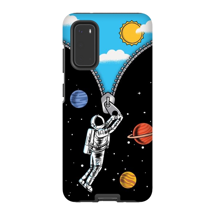 Galaxy S20 StrongFit Space and sky by Coffee Man