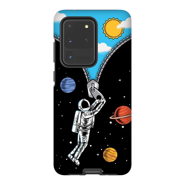 Galaxy S20 Ultra StrongFit Space and sky by Coffee Man