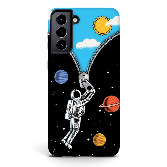 Galaxy S21 StrongFit Space and sky by Coffee Man