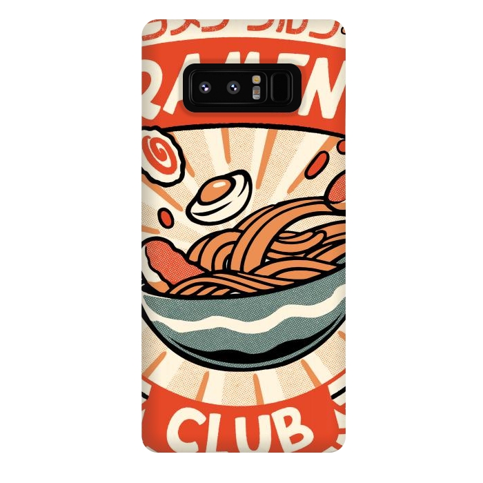 Galaxy Note 8 StrongFit Ramen Club  by Ilustrata
