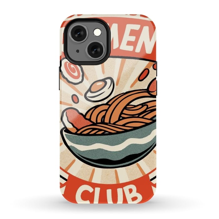iPhone 13 mini StrongFit Ramen Club  by Ilustrata