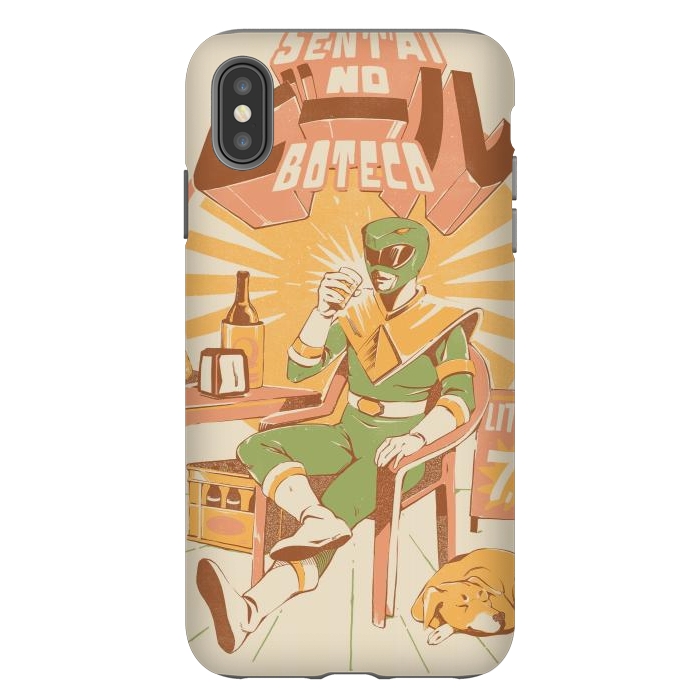 iPhone Xs Max StrongFit Sentai on the Bar by Ilustrata