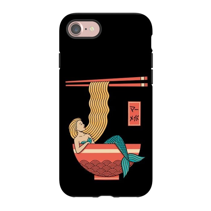 iPhone 7 StrongFit Mermaid Ramen by Coffee Man
