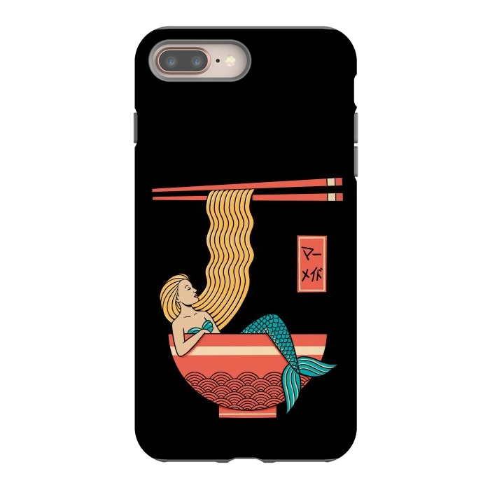 iPhone 7 plus StrongFit Mermaid Ramen by Coffee Man