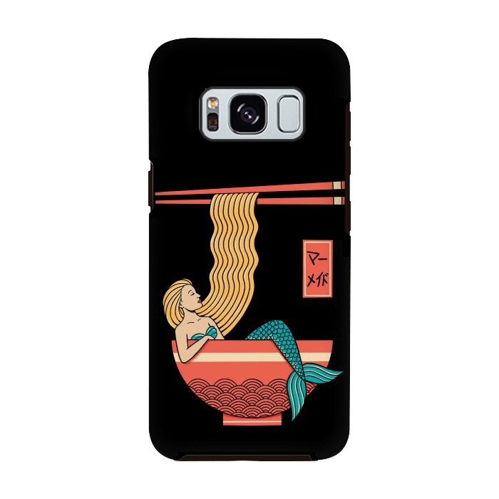 Galaxy S8 StrongFit Mermaid Ramen by Coffee Man