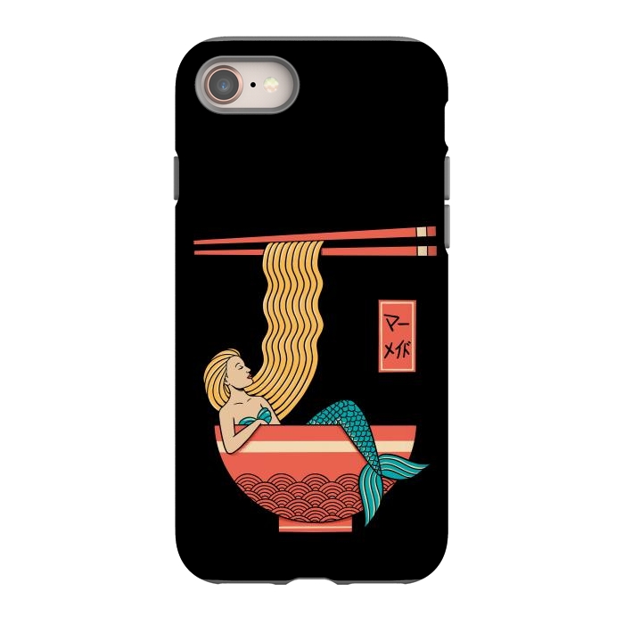 iPhone 8 StrongFit Mermaid Ramen by Coffee Man