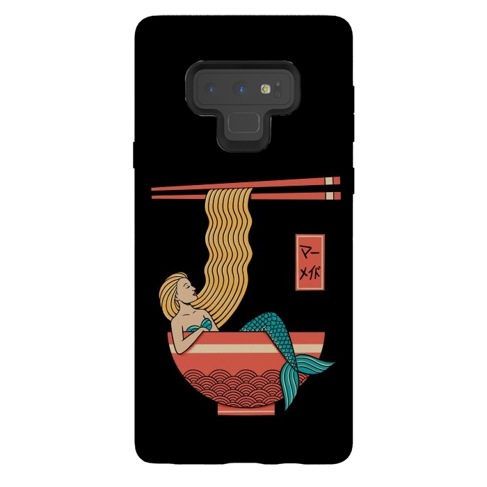 Galaxy Note 9 StrongFit Mermaid Ramen by Coffee Man