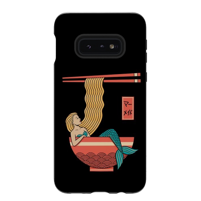 Galaxy S10e StrongFit Mermaid Ramen by Coffee Man